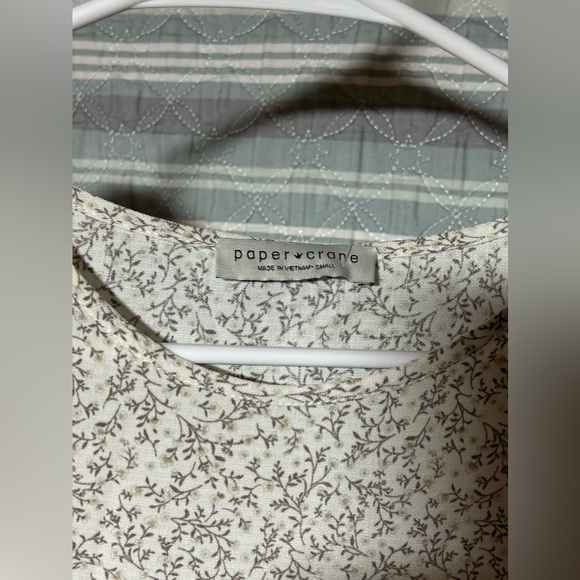 Size S - Paper Crane - Floral Shirt - Picture 2 of 3